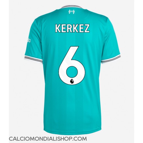 Maglie da calcio Liverpool Milos Kerkez #6 Terza Maglia 2025-26 Manica Corta